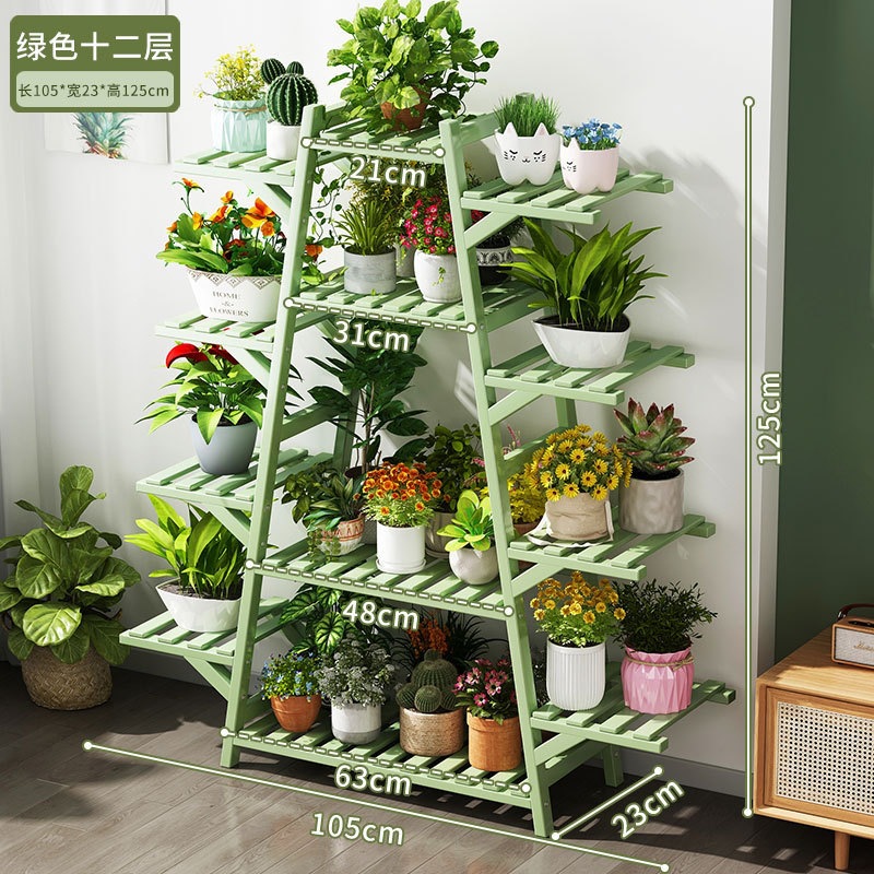 Estantes de maceta de flores de plantas modernas salas de estar tipo piso a piso balcón estantes de flores estantes de flores de Ratán interiores estantes de flores de lujo ligero