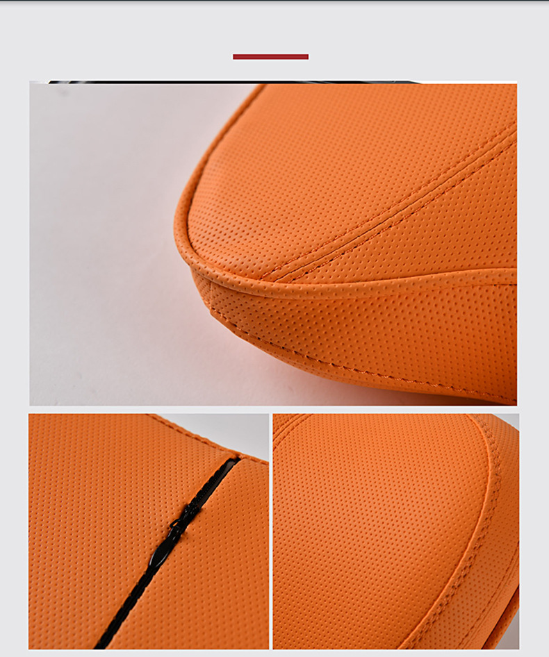 Massage headrest car electric neck pillow car driving car seat cervical spine pillow memory cotton waist