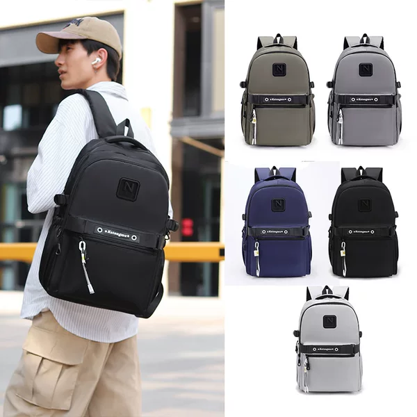 Cross-Border Summer Schoolbags New Men's and Women's Backpacks Large Capacity Laptop Travel College Student Backpacks
