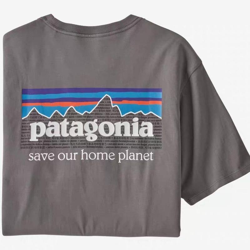 外国貿易の屋外の山の峰のシリーズの男女の同項の流行の夏の半袖のtシャツの潮|undefined