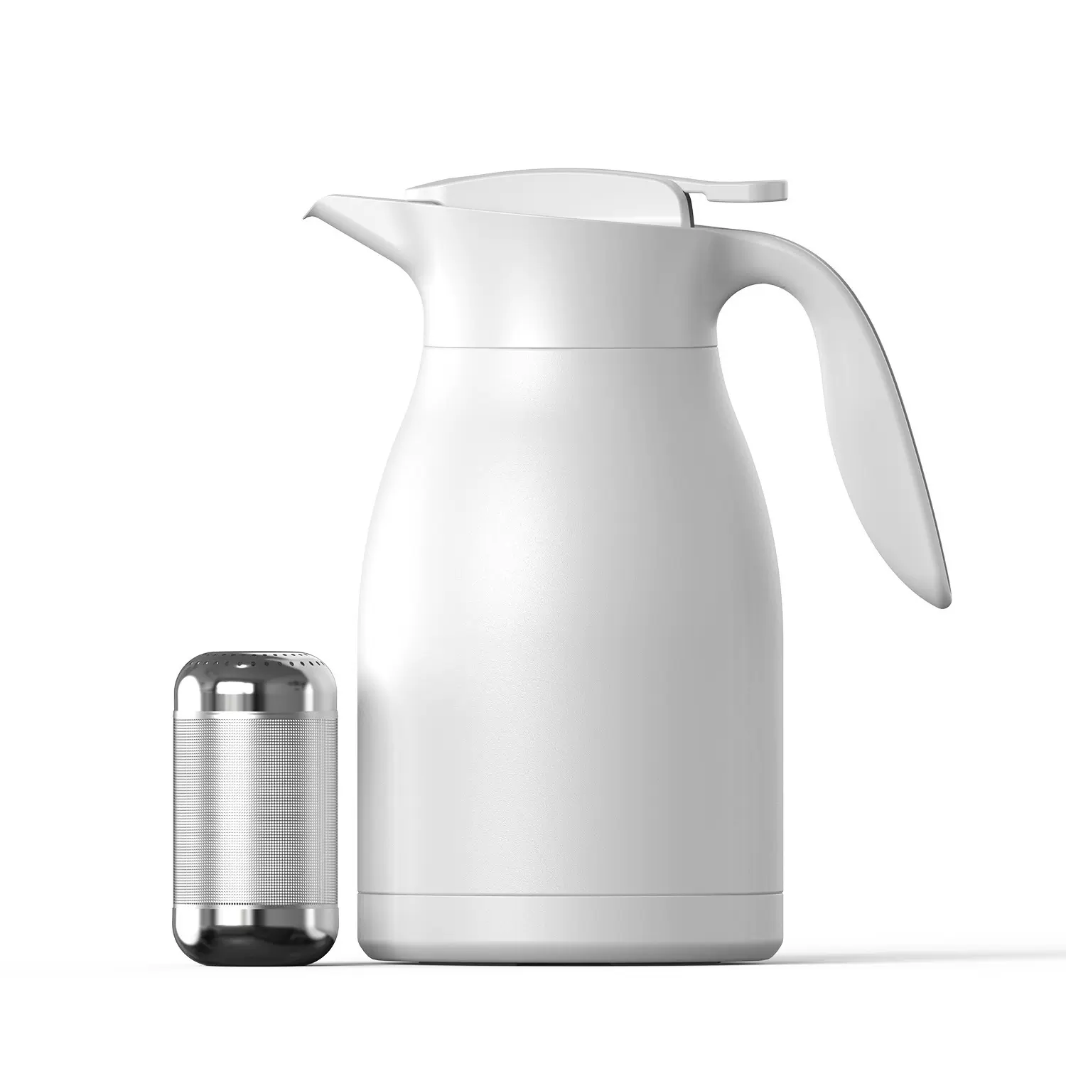 工厂直销不锈钢保温咖啡壶家用大容量泡茶壶办公室高档咖啡壶定制