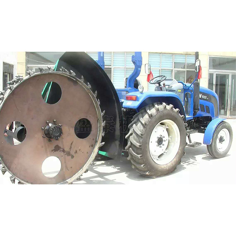 农作物种植链条式开沟机 圆盘路牙石开沟机  链条式开沟机