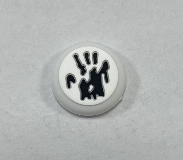 White background
