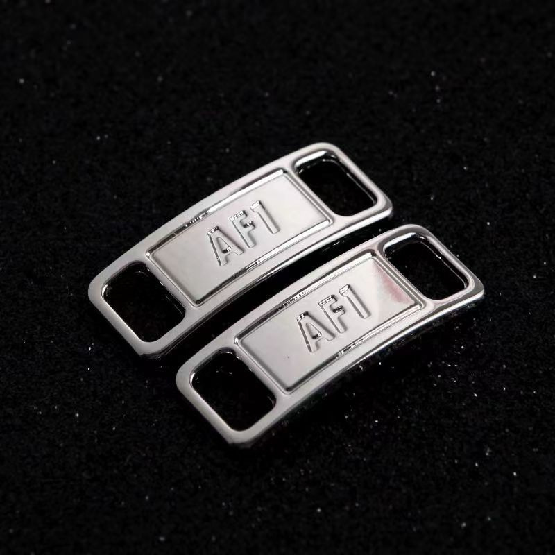 Adapted to color white Air force shoe buckle decorative accessories buckle men's board shoes trend metal iron brand sneakers fashion shoe buckle