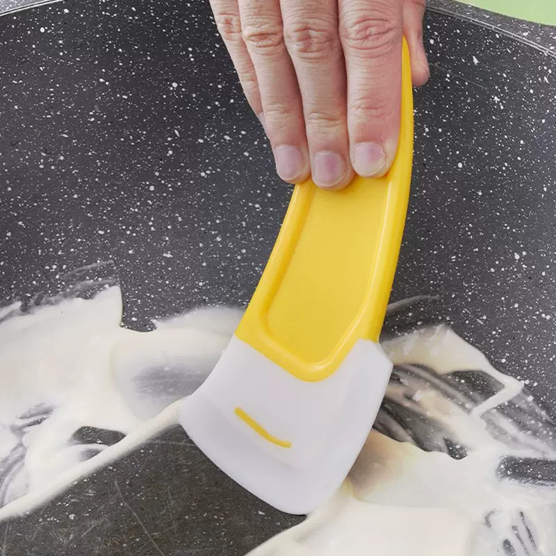 硅胶刮刀锅底清洁刮板洗锅平底锅碗碟不粘锅清洗刮片油污铲易洁