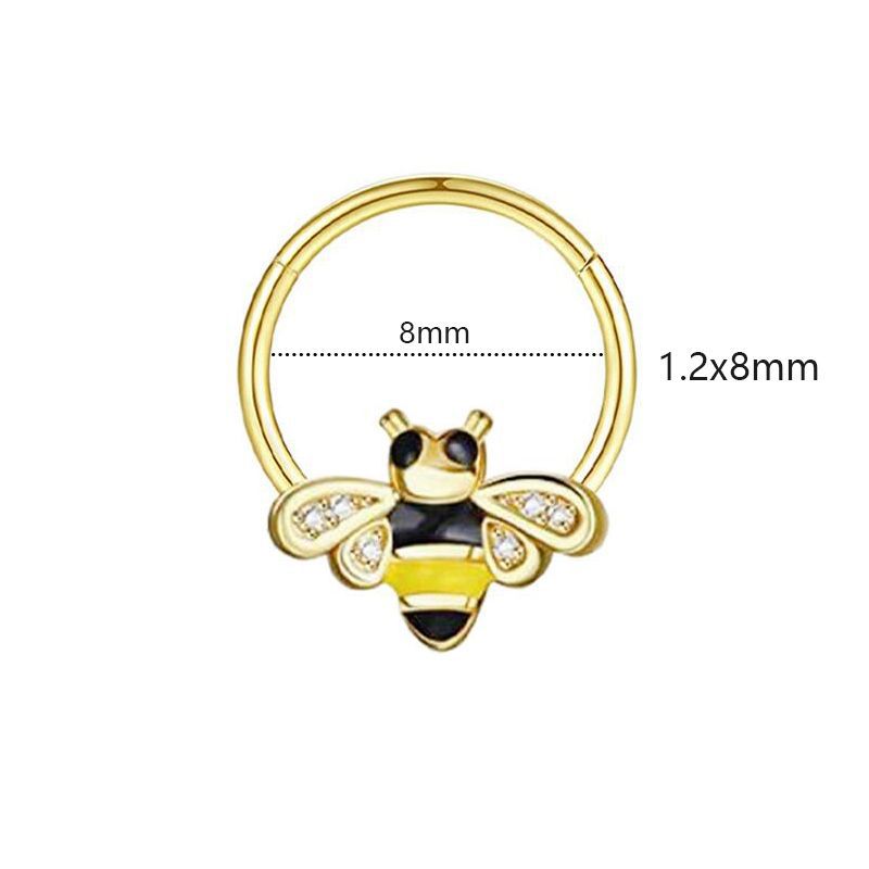 Labret piercing jewelry detail image