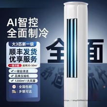 2025新款3匹空调立式客厅家用一级能效冷暖变频圆柱智能省电柜机