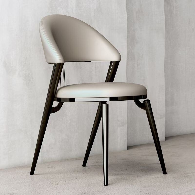 Dining Chair with Light Luxury Backrest, Modern Minimalist Italian-Style Dining Table and Chair Set for Home Use, Comfortable Meeting Chair, Hotel Chair with Backrest Dining Chair with Light Luxury Backrest, Modern Minimalist Italian-Style Dining Table and Chair Set for Home Use, Comfortable Meeting Chair, Hotel Chair with Backrest