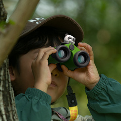 Kewoo Binoculars Children's Telescope Dual-Antler High Magnification High Definition Focusing Binoculars for Primary School Students Outdoor Bird Watching Magnifying Glass Toy