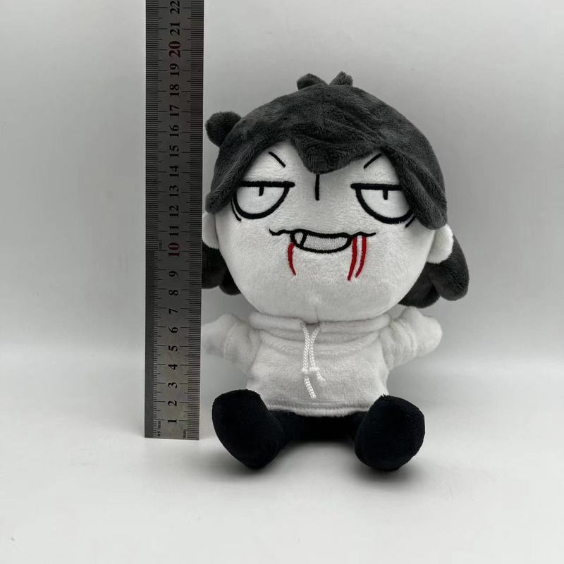 国境を越えた新しいjeff the killer 2.0 plush殺し屋ジェフぬいぐるみ人形|undefined