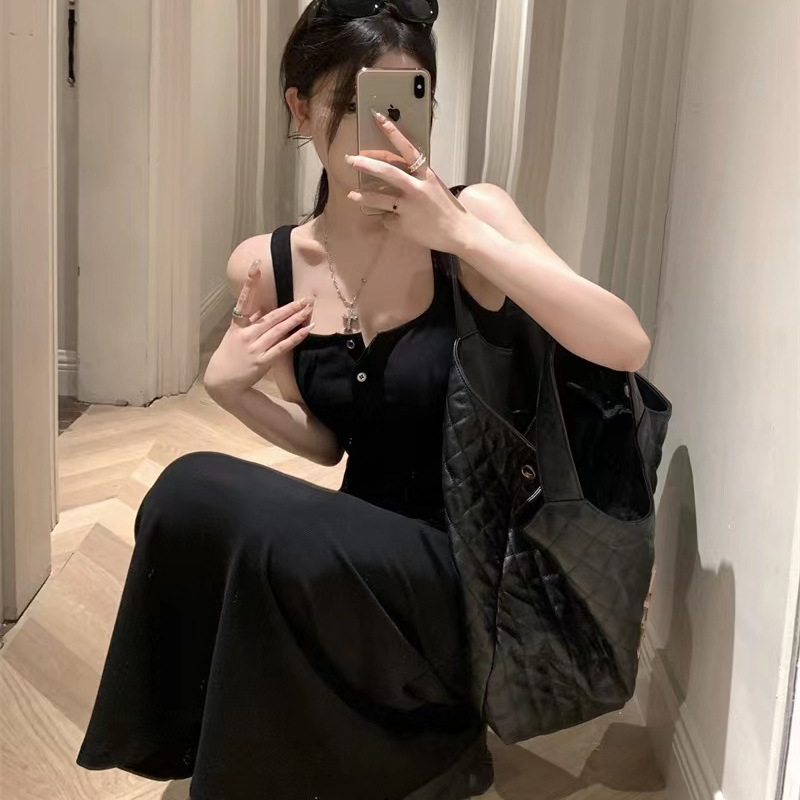 Black summer dress