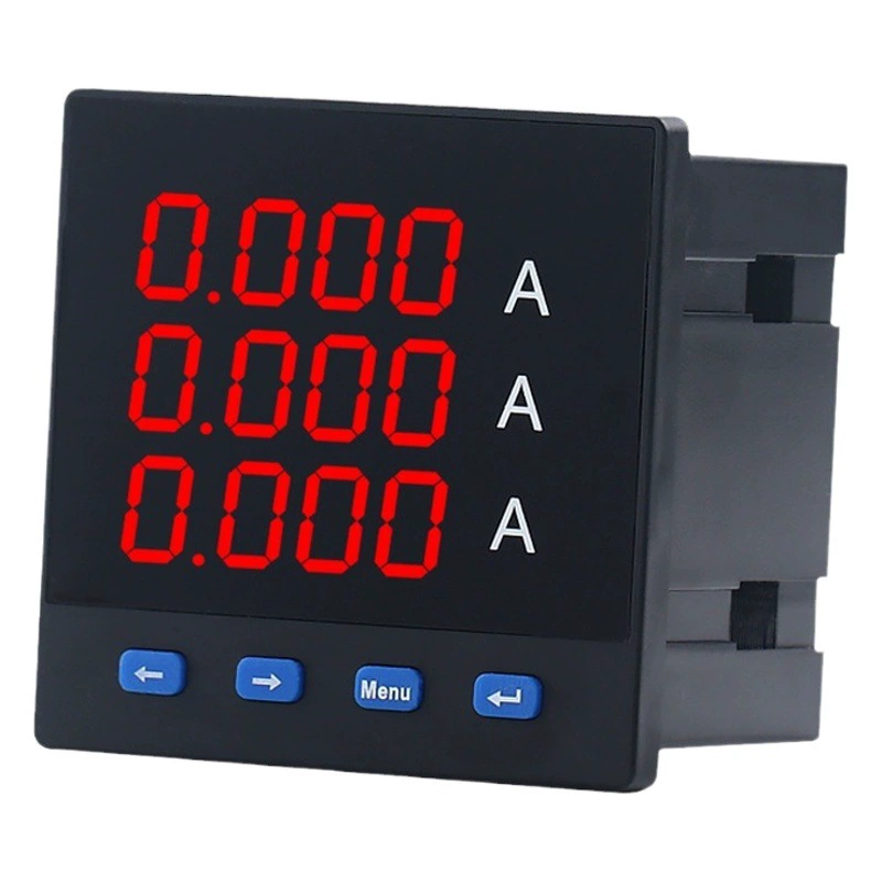 Однофазный амперметр с цифровым дисплеем, трехфазный многофункциональный 485 связь переменного тока с цифровым дисплеем, измеритель мощности 6L2, Цифровой вольтметр