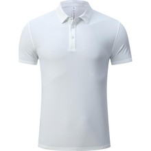 欧码短袖polo衫工作服运动男速干跑步健身服文化衫运动休闲T恤