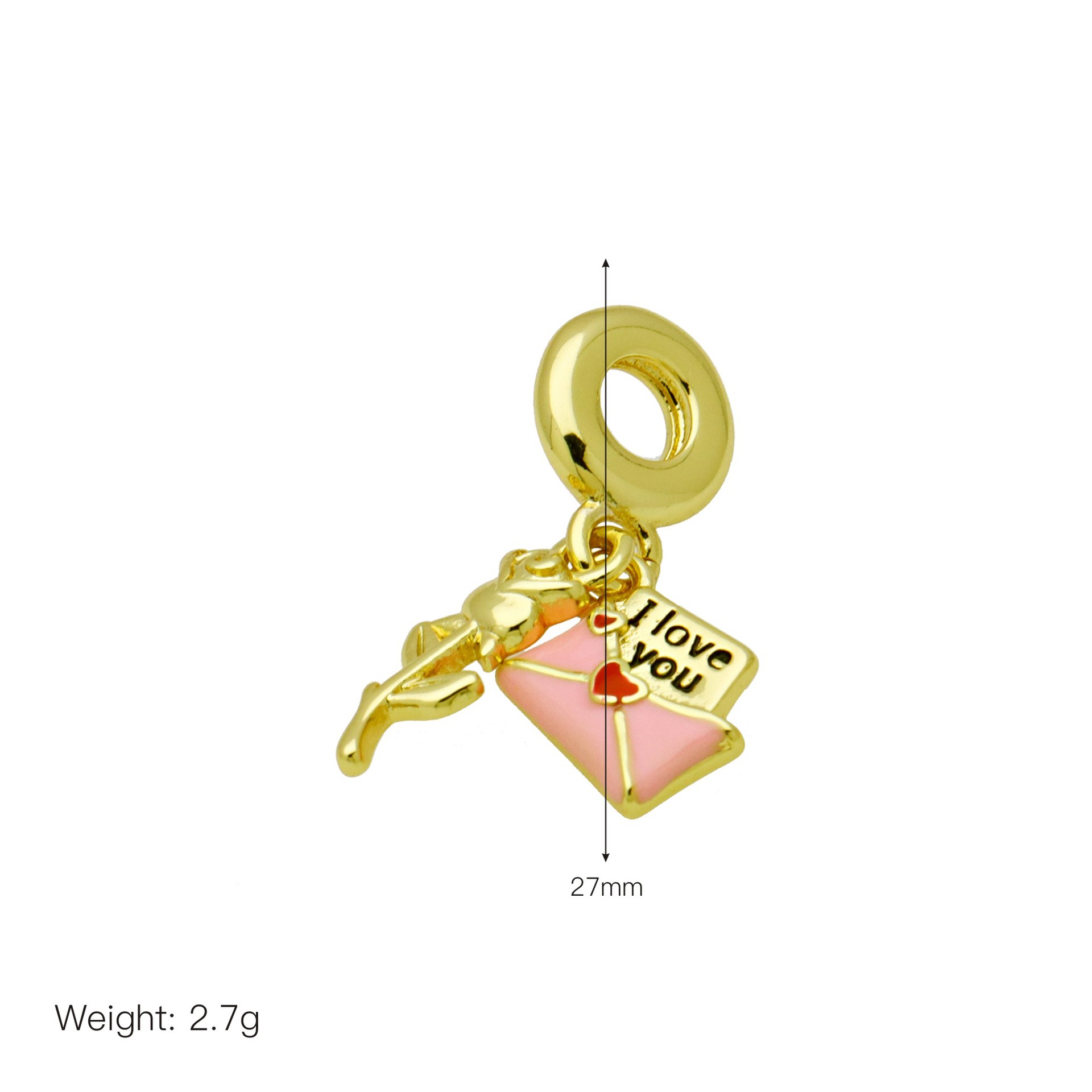 5g Weight Ion Plating (IP) Gold Plating Process Pendant Jewelry Making Type 27MM, 31mm, 32mm Jewelry Making Size 18K Gold Plated Plating Material Zircon Inlay Material DIY Jewelry Accessories Classification 1 Piece Quantity Copper Material Four Leaf Clover, Tower, Letter Pattern Enamel, Inlay Design Casual, Simple Style Style 1 Piece 27MM 31mm 32mm Copper Zircon 18K Gold Plated Four Leaf Clover Tower Letter Pendant 5