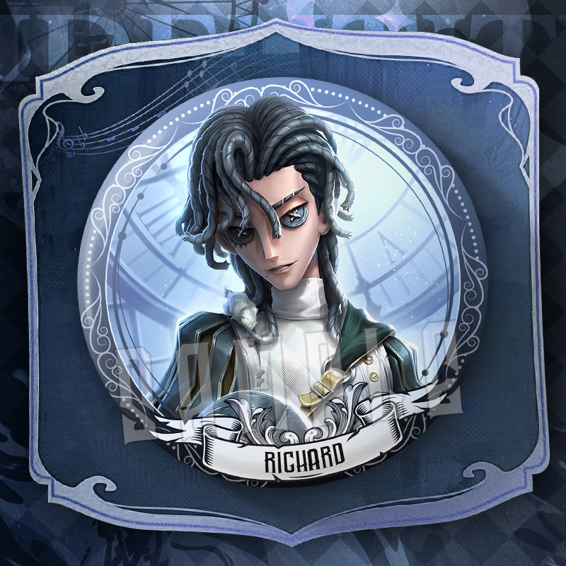 第五人格游戏完美杀青系列摄影师红夫人小说家画家75mm大徽章吧唧|undefined