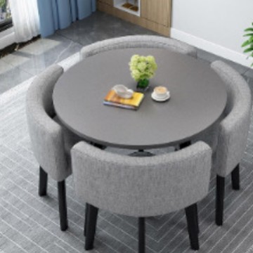 Mesa de comedor disponible para uso doméstico, apartamento pequeño, mesa de comedor, tienda, mesa de negociación, mesa y silla, mesa redonda de recepción