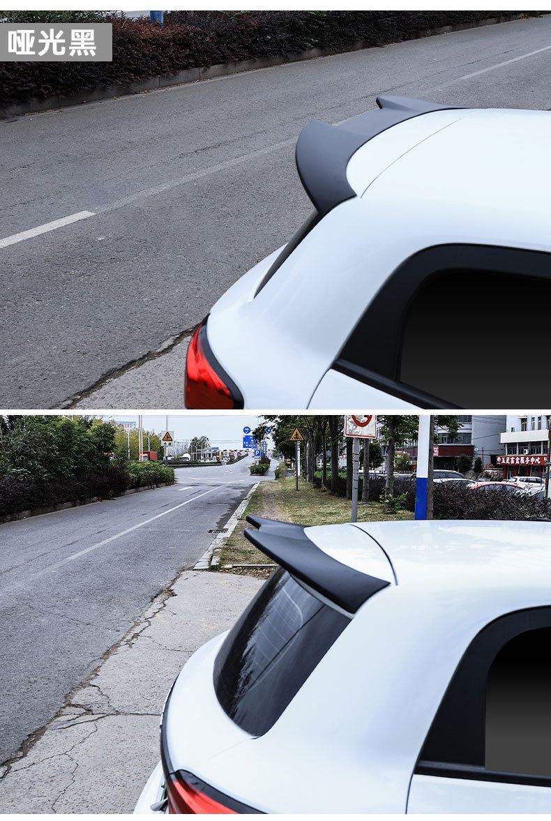 Special Zero T03 Tail Wing Modification, No-Drill Tail Wing Spoiler, Car Body Cute Decorative Sticker