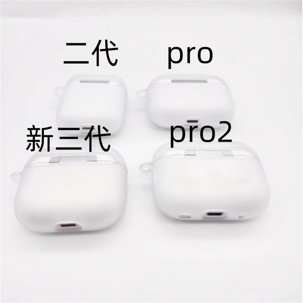 Высококачественный чехол для наушников, подходящий для Apple AirPods 1/2/3 Pro3, мягкий матовый чехол для наушников с рисунком.