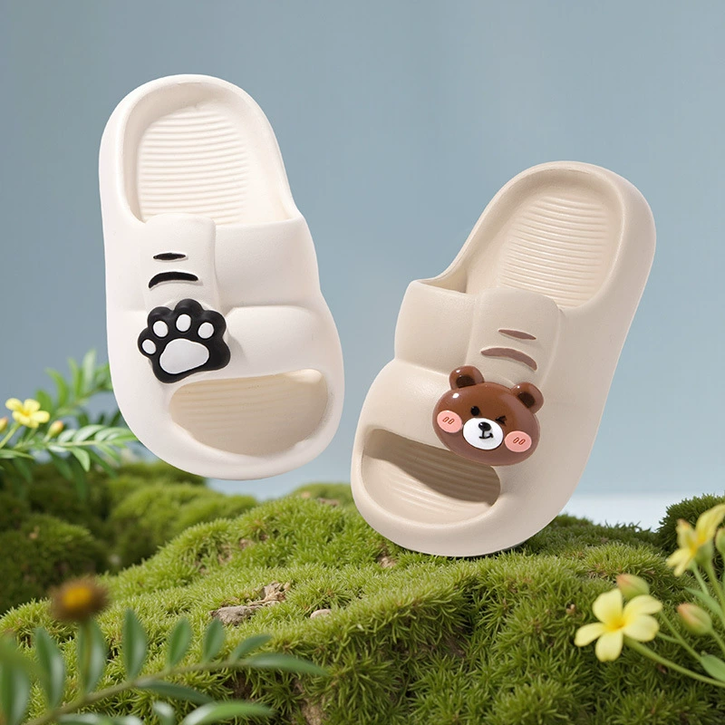 Детские сандалии оптом, детские мультяшные сандалии для девочек, милые дышащие сандалии с мягкой подошвой, летние детские тапочки, износостойкие.