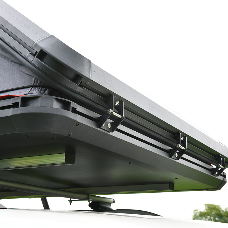 Outdoor Self-driving Travel Camping Automatic Quick Opening Folding Aluminum Alloy Triangle Extension suv Car Roof Tent