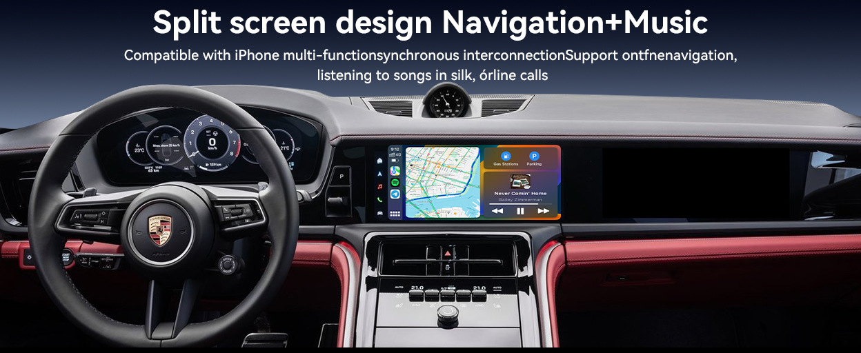 Junyong Original Car Wired to Wireless Carplay Apple Mobile Phone Special Car Interconnection Box Can Navigate and Listen to Music