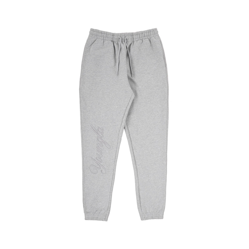 Youngla Spring New Sports Pants Jogger Gym Fitness Cotton Jogger Pants Embroidered Terry