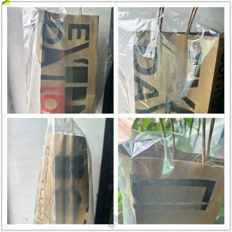 Водонепроницаемая сумка для еды на вынос, защитная сумка-тоут, бумажный пакет для десертов и кофе, упаковка для дождевика, для дождливого дня