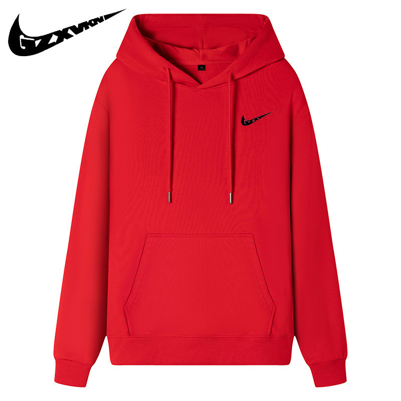 Cross-border Men's 2024 Spring and Autumn Couple Fashion Long Sleeve Hoodie Knitted Sweater Men's Casual Hooded Pullover Base Shirt