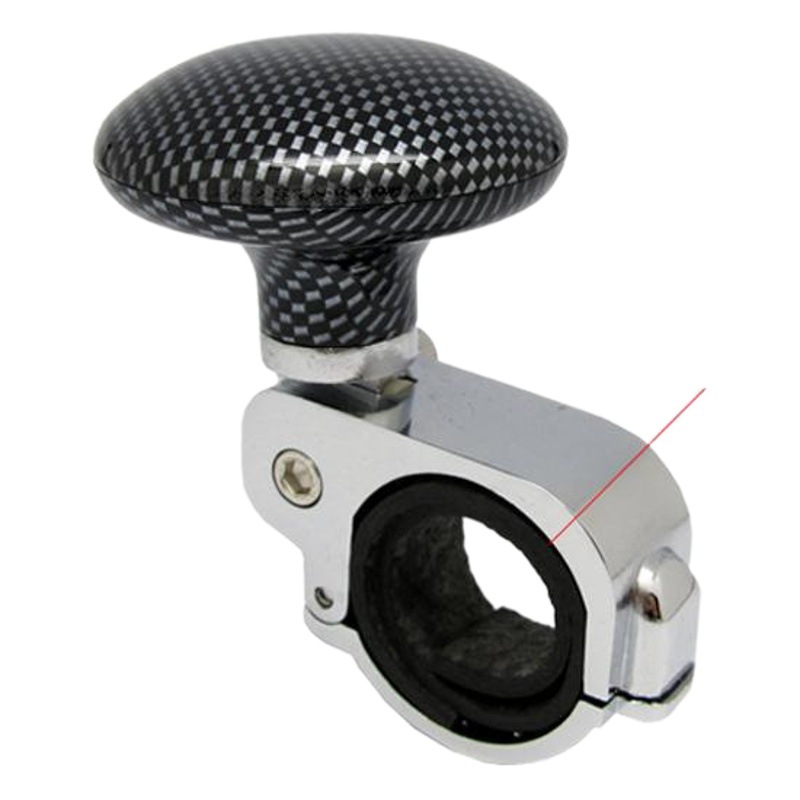 Car Steering Wheel Booster, Adjustable Steering High-End Metal Power Ball, Labor-Saving Ball, Car Decoration Supplies, Opp Bag