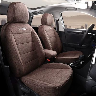 Modelə uyğun (Original) oturacaq örtükləri SUV linen special car seat - coffee-standard-edition-remarks-model-year
