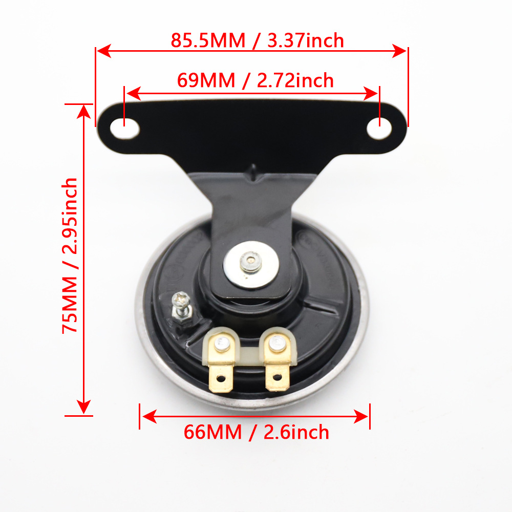 LVEE Liwei DL70 serie de bocinas de motocicleta eléctrica ATV triciclo kart reemplazo original 12V