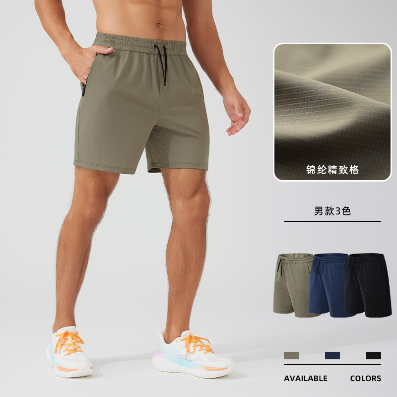 Cross-Border Summer Sports Shorts Men's Casual Sports Loose-Fitting Five-Point Shorts Outdoor Running Marathon Cotton Shorts