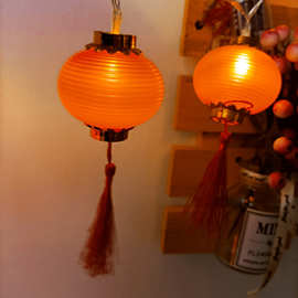 led红灯笼 创意新年春节日灯笼 福字流苏挂件家居装饰彩灯