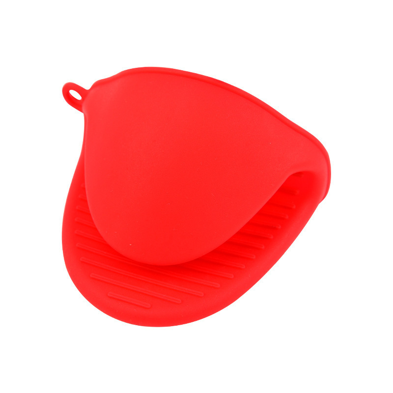 Horno de microondas de silicona guantes de aislamiento térmico silicona anti-escaldado clip de mano FDA suministros de cocina herramientas para hornear