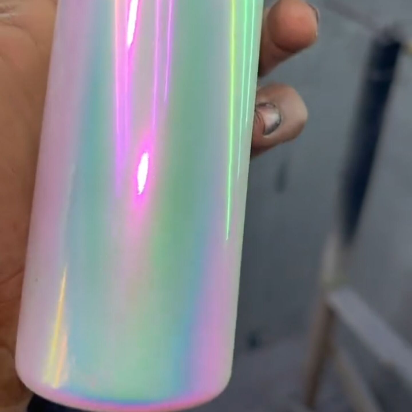 幻彩偏光极光变色龙粉火漆流麻滴胶汽车改色用人鱼霓虹粉仙女粉1g