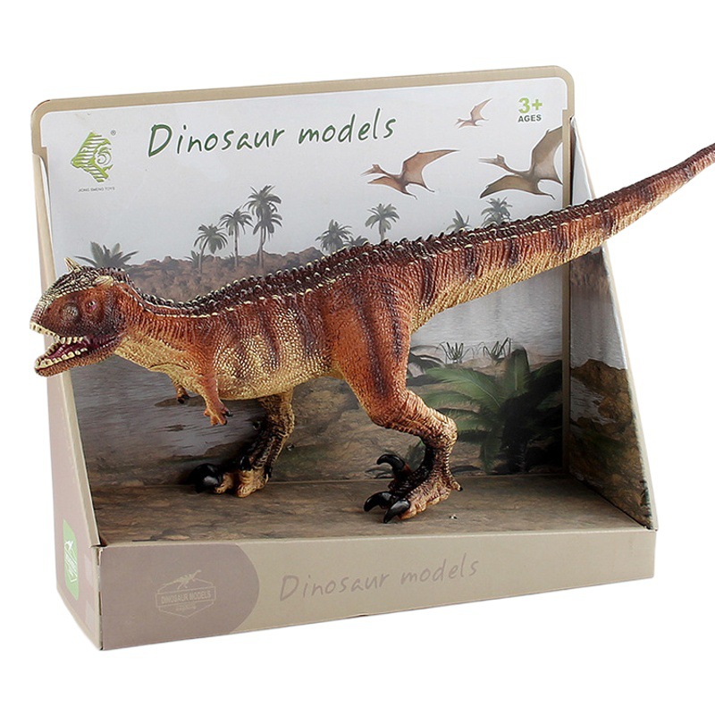 Transfronteriza Amazon Simulación infantil dinosaurio Jurásico modelo grande algodón lleno flexible pegamento Toro dragón juguete decoración estática