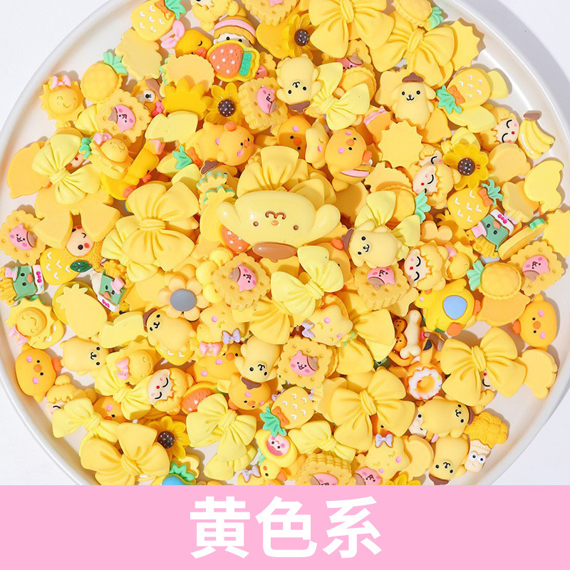 漫画ミックス樹脂クリームゴムdiy材料手作りアクセサリー携帯ケース装飾ヘアピンヘアアクセサリー|undefined