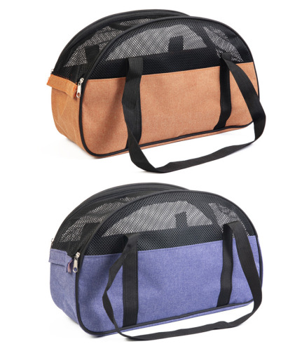 New Summer Breathable Mesh Pet Bag Dog Outing Portable Dog Bag Cat Bag Rabbit Bag Puppy Handbag