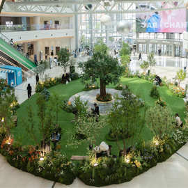 大型室内仿真绿植造景假树仿真树景观落地商场空间布置装饰摆件