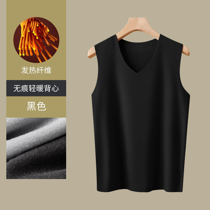 chaleco de terciopelo para hombre chaleco de terciopelo más grueso chaleco de invierno para hombre chaleco de calentamiento interno