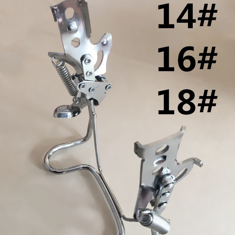 Accesorios para automóviles eléctricos soporte trasero 14 pulgadas 16 pulgadas 18 pulgadas bicicleta eléctrica doble agujero soporte grande trasero de cuatro ojos soporte grande