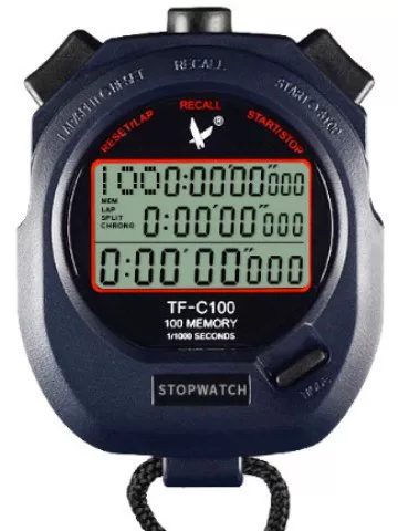 Tianfu Stopwatch Timer Tf-C100 Competition-Specific Professional Sports Metronome Paddle Frequency 300 Channels Tf-C300