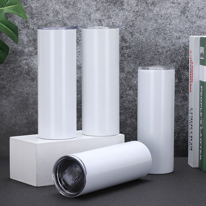 20oz straight cup sublimation straight cup stainless steel sippy cup with drinking cup 3D5D printing special cup