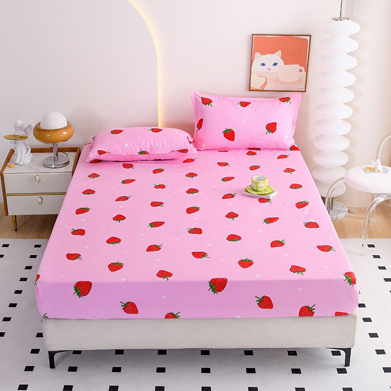 Transfronterizo ins piel abrasivo cama de una sola pieza Simmons cubierta de protección de colchón doble cubierta de cama de tres piezas al por mayor