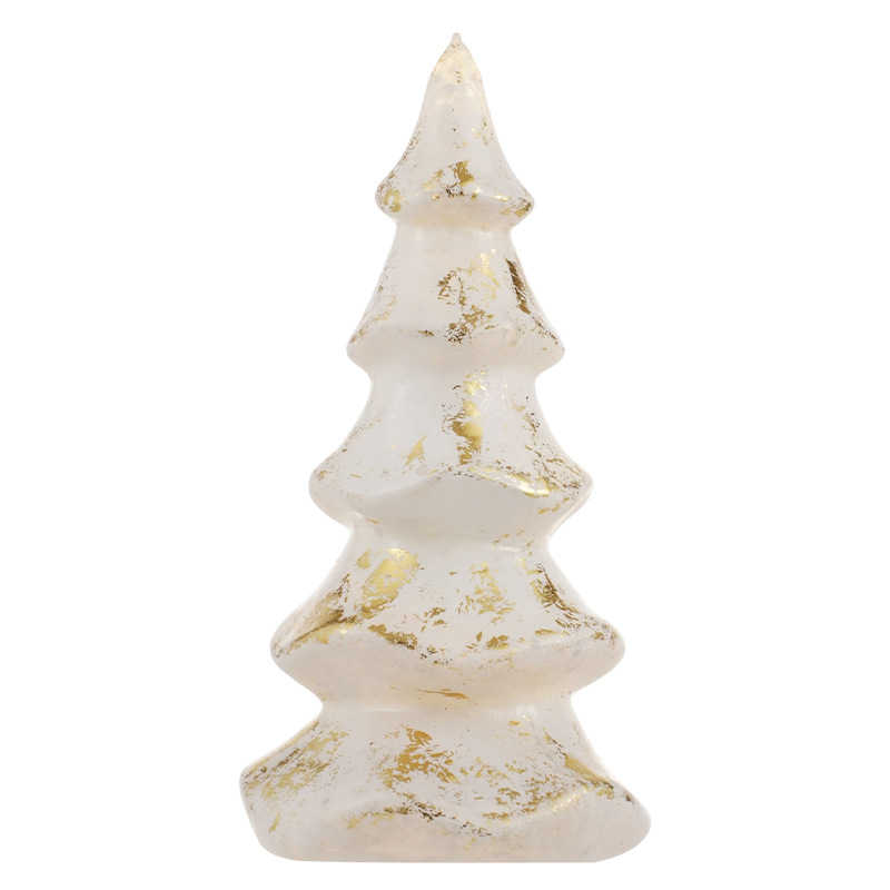 Navidad luminiscente árbol faro decoración retro lámpara de escritorio árbol de Navidad forma de estrella sequilla con lámpara árbol de deseo