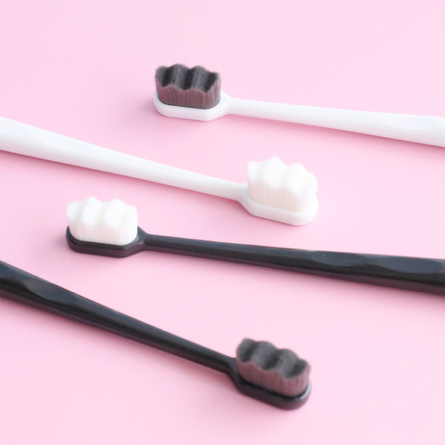 Soft bristles, gentle postpartum toothbrush, wave-shaped, Japan and Korea, 10,000 bristles, creative travel, couple's adult, multi-bristle toothbrush