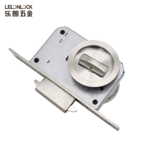 Stainless steel 304 invisible sliding door single and double hook lock, Lele wholesale kitchen and bathroom hook lock sliding door lock