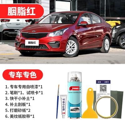 Silver Pearl White Special Self-Spray Avtomobil boya qələmləri - carmine-emergency-repair