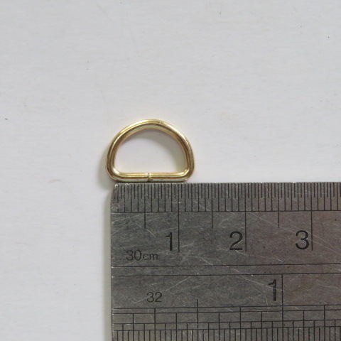 1.6*3分小D扣 叻/枪/浅金3色厂家专业生产直销箱包五金大量现货