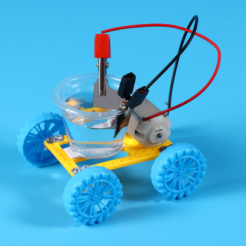 Salt solution handmade, materials set for students for experiments, generating electricity, DIY, science and technology 2